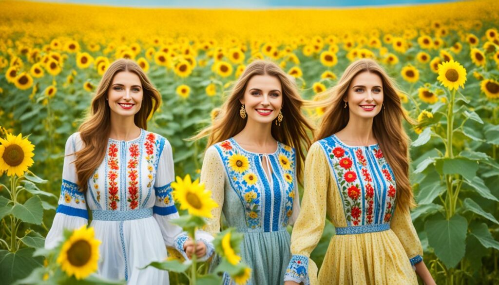 beauty of Ukrainian women