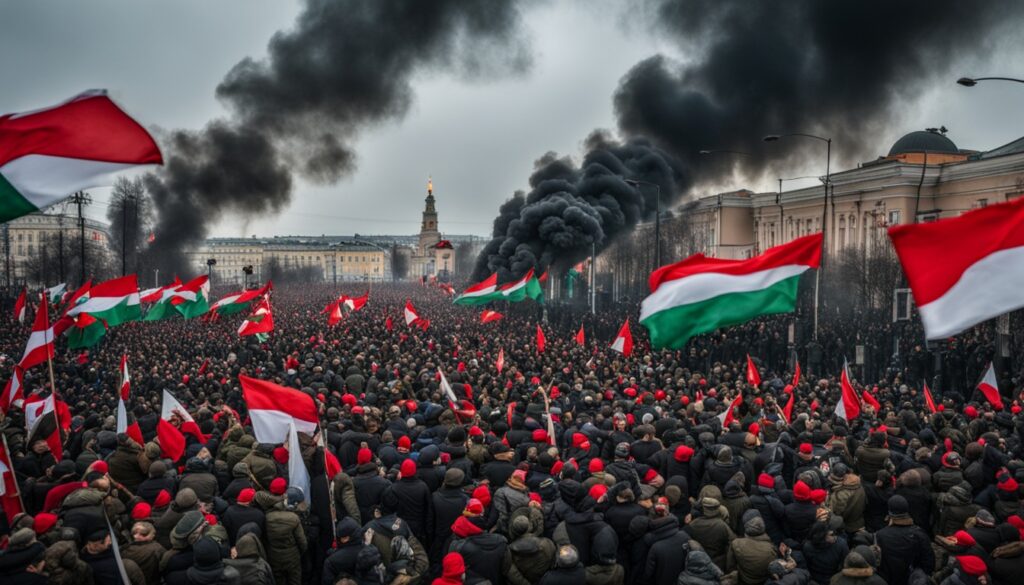 protests in Belarus